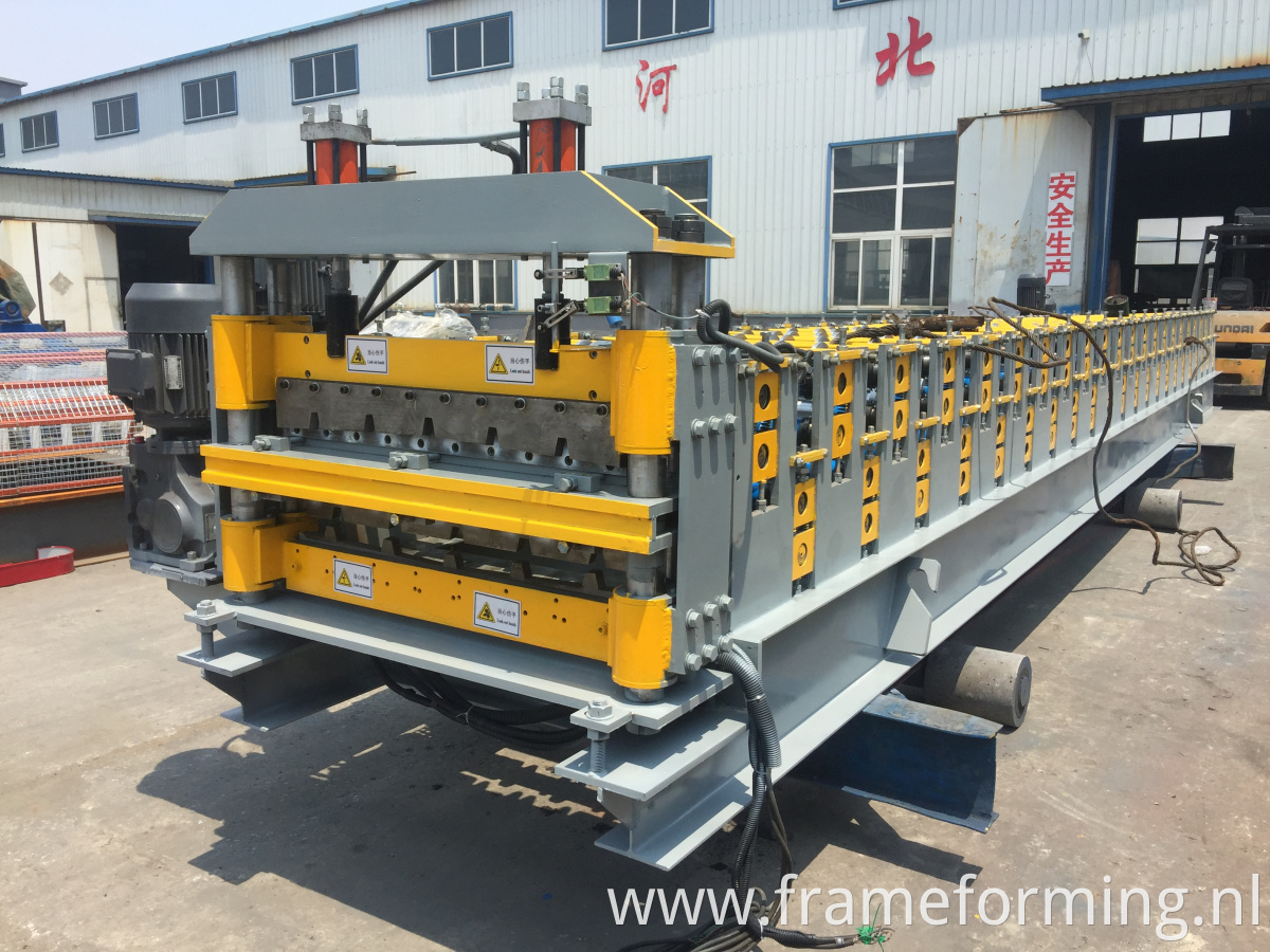 galvanized roof sheet machine